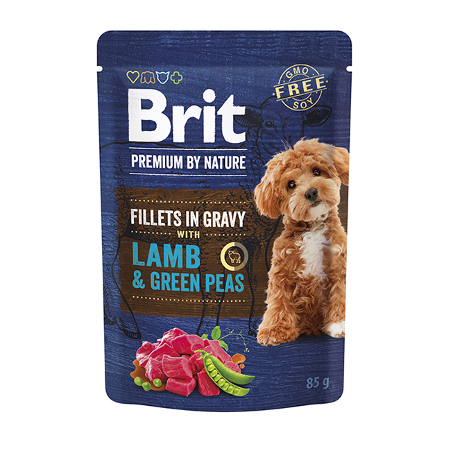 Brit PbN Filéer i Sås Lamm och Gröna Ärtor 85g 