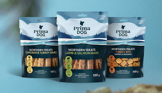 PD Northern Treats Bars Lamm & Lax 80g