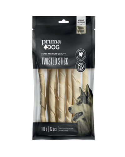 PD Vriden tuggpinne 13cm, 12st, 100g