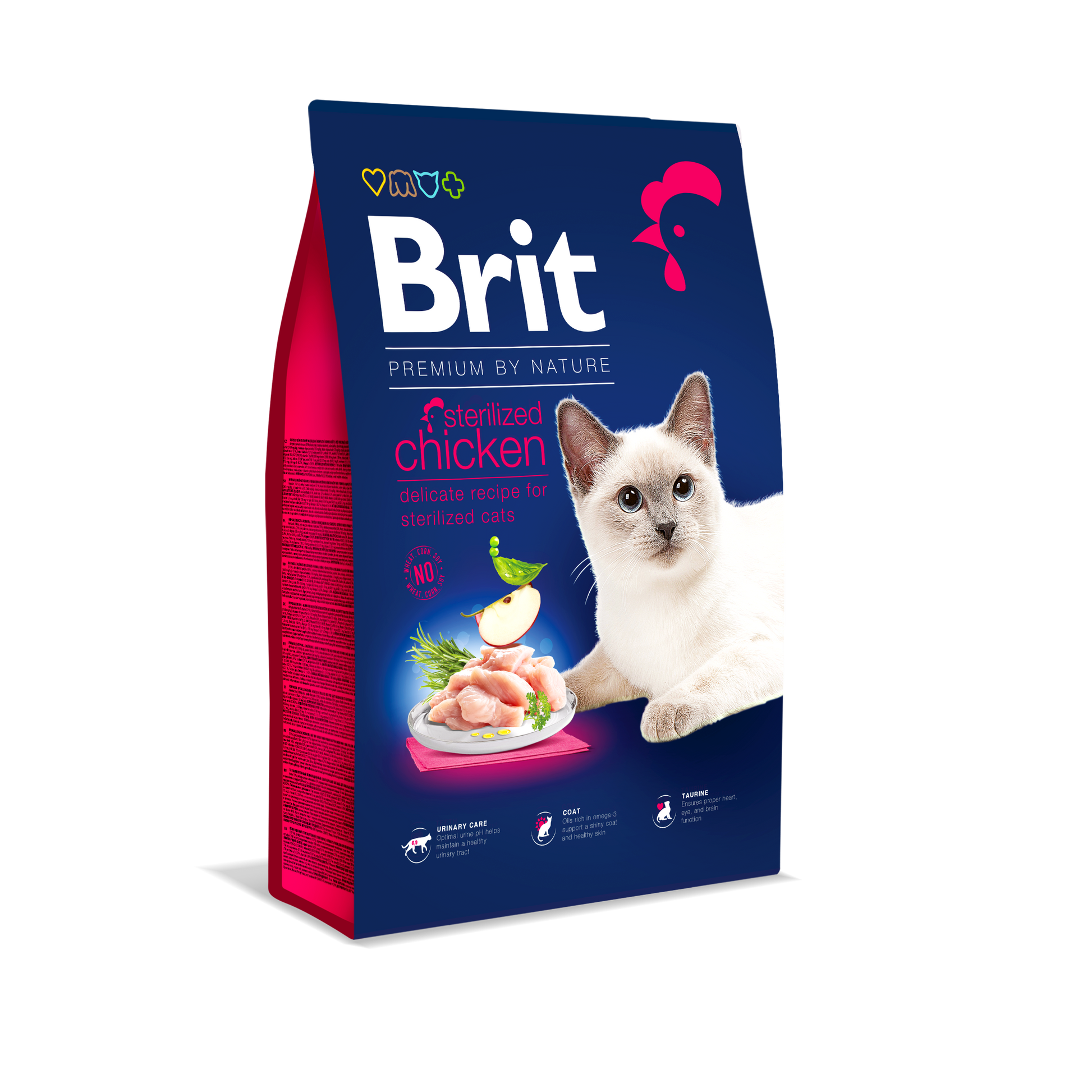 Brit PbN Katt Sterilized Kyckling 8kg