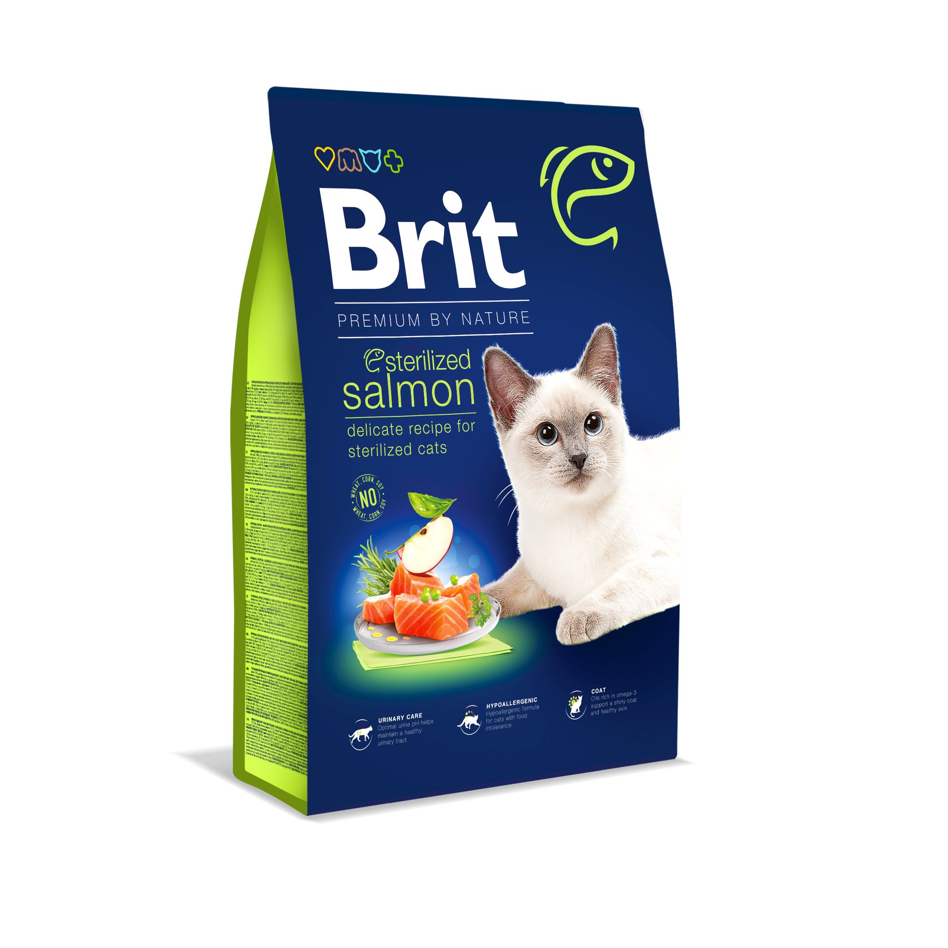 Brit PbN Katt Sterilized Lax 8kg