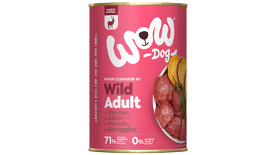 WOW DOG VUXEN Vilt 400g