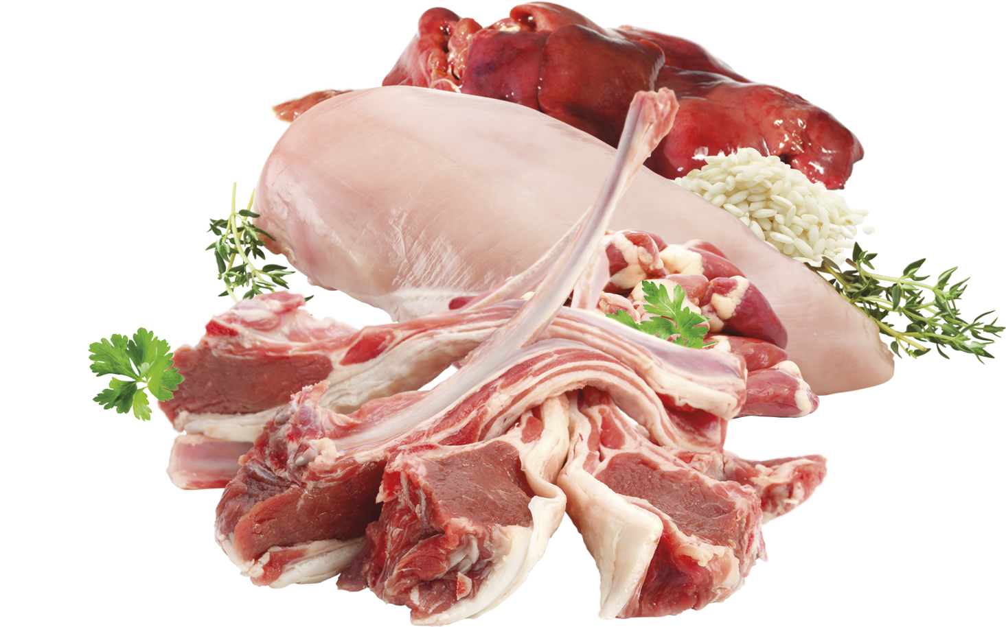 Brit Premium Korv Kyckling & Lamm 800g
